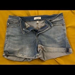 High waisted Jean Shorts